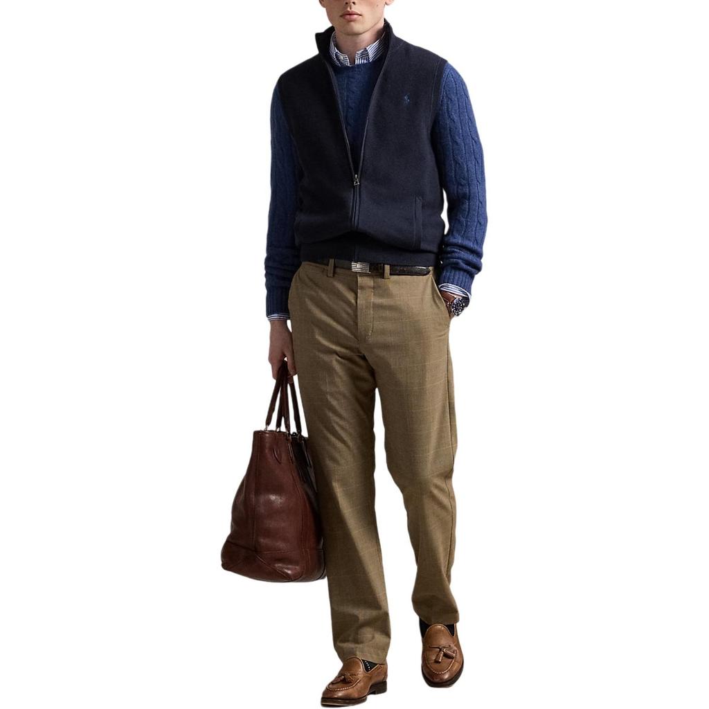 Polo Ralph Lauren Вязаный жилет с вышивкой Polo Pony 710934105-001