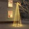 VidaXL Christmas Tree Cone Party Ornament Holiday Decoration Outdoor Garden Backyard Christmas Tree 310 LED 343490
