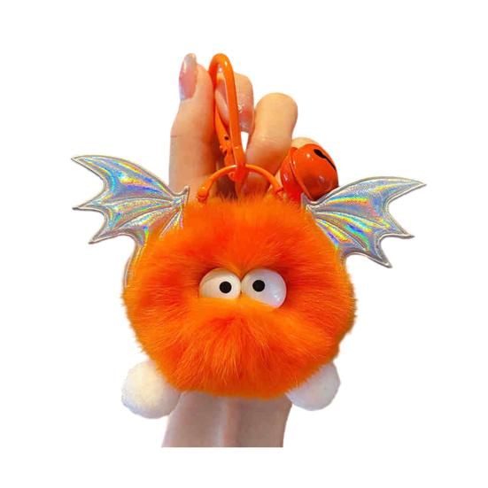 Yousheng Keychain Pendant Cartoon Doll Charm with Wings Plush Key Chain Versatile Decoration Keys Backpack Wallet Accessories