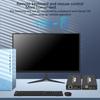 HDTV KVM USB-удлинитель 150 м, 3 USB-порта, Plug and Play для клавиатуры и мыши, USB через Ethernet, передатчик и приемник
