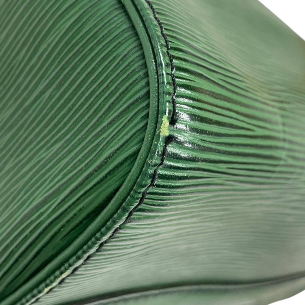 Подержанная сумка Boston Louis Vuitton Epi Speedy 25 M43014 из кожи Epi зеленого цвета, оригинал 1214