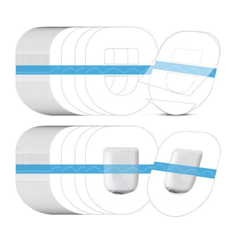 Клейкие пластыри для Omnipod Sports, Защитная наклейка на датчик тела, Водонепроницаемая наклейка, Прозрачная пленка, Лента, В упаковке 30/50 шт.