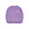 New MLB Base Logo Sweatshirts Unisex Purple 3AMTM1024-50LDD