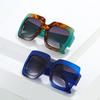  Oversized Square Women Colorful Sunglasses Fashion Gradient Leopard Female Shades UV400 Men Outdoor Sports Sun Glasses