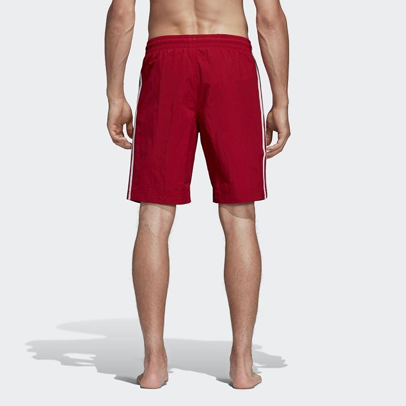 adidas Originals Trefoil повседневные спортивные тренировочные шорты мужские красные DV1585
