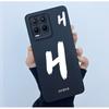 For Realme 8 8Pro Case Lucky Initial Letter Silicone Soft Matte Phone Cover for Realme8 8 Pro 4G RMX3081 RMX3085 Bumper Casing