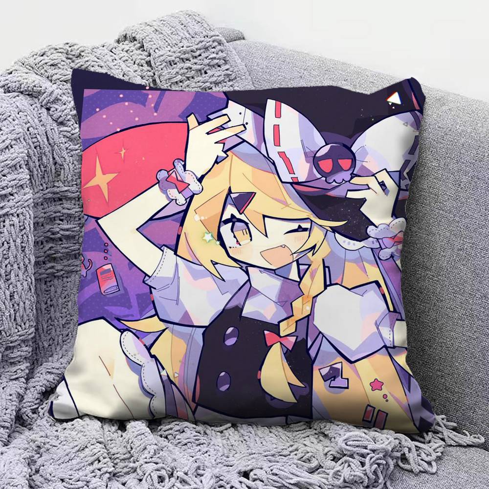 Подушки с принтами Touhou Project, Наволочки для диванных подушек, Декоративные наволочки на заказ
