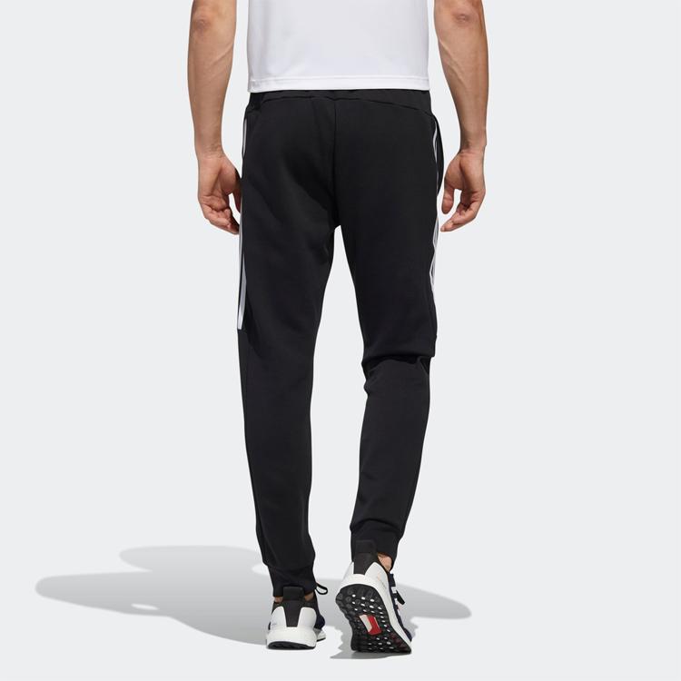 adidas Спортивные повседневные брюки, дышащие длинные брюки, мужские брюки, черные GF3978
