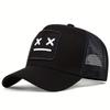 Net Baseball Stitching Embroidered Xx Neutral Gender Women  Men For 1Piece Caps Hip Hop Urban Street Style Cap Spring And Summer Outdoor Adjustable