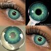 Контактные линзы натурального цвета для глаз 1 пара Красочные красивые зрачки Синие цветные линзы Карие глаза Контактные линзы