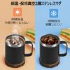 Livole Vacuum Insulated Insulated and Cold Stainless Steel Mug with Coffee Vacuum with Black Mug, Cup, Lid, Cup, Mug, Double-Walled Thermos,