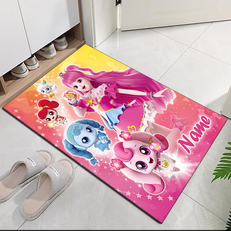 Custom Name Twinkle Catch Teenieping Printed Carpet, for Office Chair Living Room Bedroom Kitchen Room Decor Gifts.