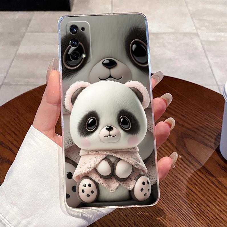 Силиконовый чехол для Realme X7 Pro Прозрачный Роскошный Милый Кролик Любовь Забавный Мягкий корпус для телефона RealmeX7 X7Pro RMX2176 RMX2121 Обложка