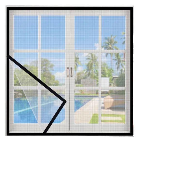 Самоклеящаяся москитная сетка на заказ со съемной окантовкой