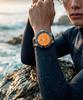 Diwodeu Dw-208R-Or Spino Diver 300 Sunset Orange Men'S Rubber Urethane Wristwatch