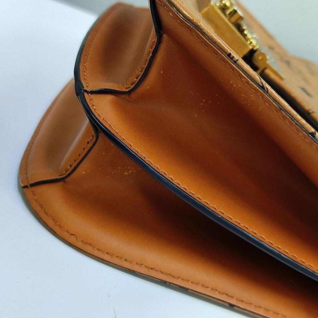 [Pre-Owned] Pasetia Visetos Monogram Coated Canvas Crossbody Bag - Very Good #1K1K7HJ