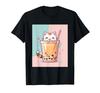 Bubble Things Printed Kawaii, Cat, Boba, Tea, Cute, Japanese, T-shirt