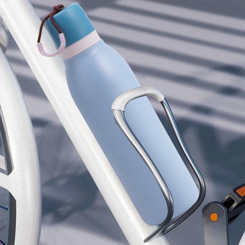 JUSTINLAU 18oz/24oz Vacuum Flask Portable Thermos Cup Stainless Steel Vacuum Cup Cold&Hot Sport Pot Car Cup Travel Mug