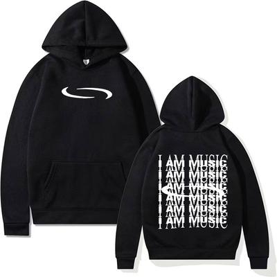 Худи с логотипом Playboi Carti I AM MUSIC Opium Ken Carson Narcissist Tour Худи для рэпа Мужские Женские Harajuku Хип-хоп Винтажные толстовки