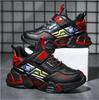 Fashion Kids Sport Shoes Boys Chunky Sneakers Lightweight Children Casual Running Shoes Pu Leather Tenis Sneakers For Girls
