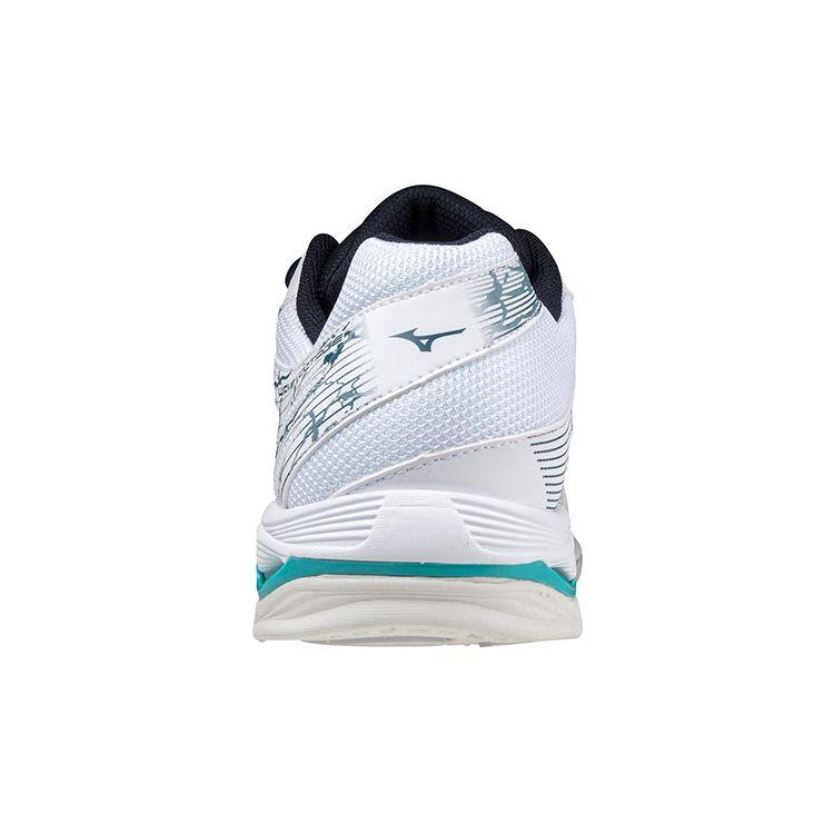 Mizuno Wave Voltage Volleyball Shoes Unisex Shoes White Gray V1GA216036