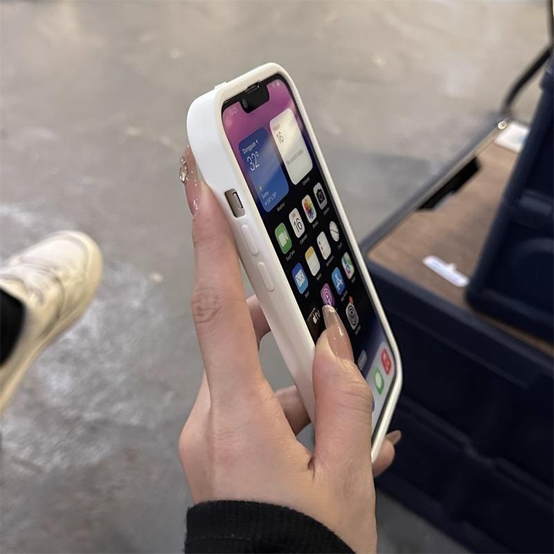 Инновационный кожаный чехол для телефона для iPhone 17 16 15 14 13 12 11 Pro Max с боковой вставкой, кронштейн для MagSafe, мягкая силиконовая крышка, противоударный