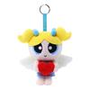 The Powerpuff Girls Blossom Raincoat Plush Toy Backpack Keychain Cartoon Pendant