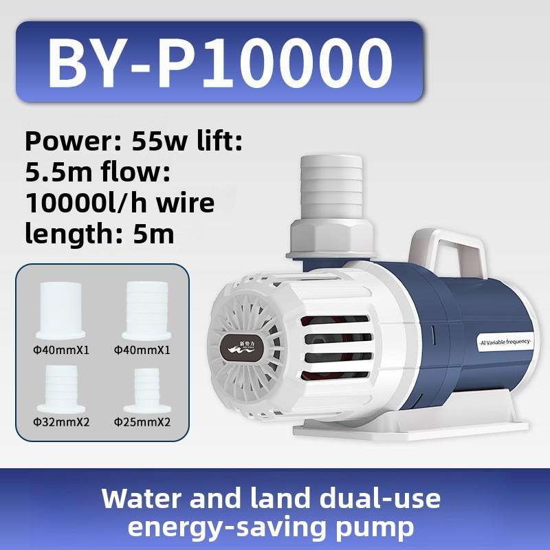 Fish Tank Water Pump Silent Fish Pond Circulation Pump Submersible Pump Large Flow Amphibious Pumps Fish Pond Filter Oxygenate