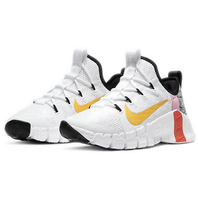 Nike Бесплатные Metcon 3 Белый Командный Оранжевый Женские CJ6314-181