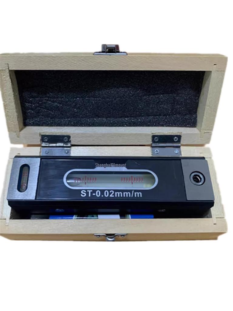 Shanghai Huliang High-Precision Mechanical Bubble Leveling Ruler for Industrial Machine Tools