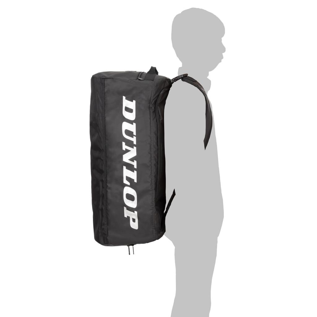 Сумка для тенниса DUNLOP 2WAY Boston Bag для хранения ракеток 65 л, черная DTC2111 прибл.