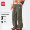 Мужские брюки-карго в корейском стиле, свободного кроя, techwear, B
