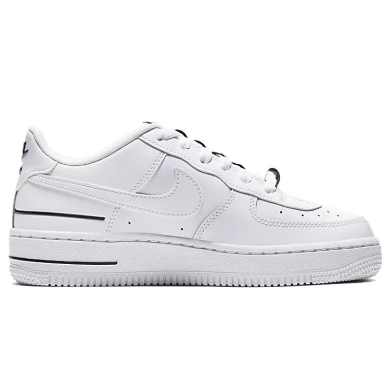 Nike Air Force 1 LV8 3 White Black GS Sneakers CJ4092-100
