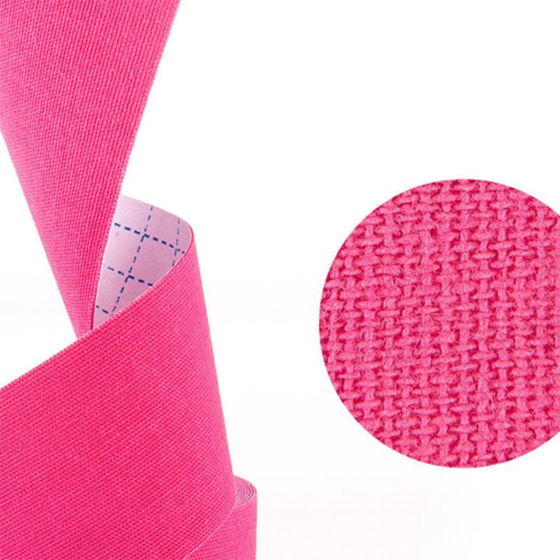 Кинезиологическая лента 2 размера, мышечная повязка, спортивная хлопковая эластичная противоударная лента для облегчения боли в мышцах колена