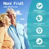 GREVIP Noni Fruit Extract Capsules, 6000 mg per serving, easily absorbed, suitable for adults.