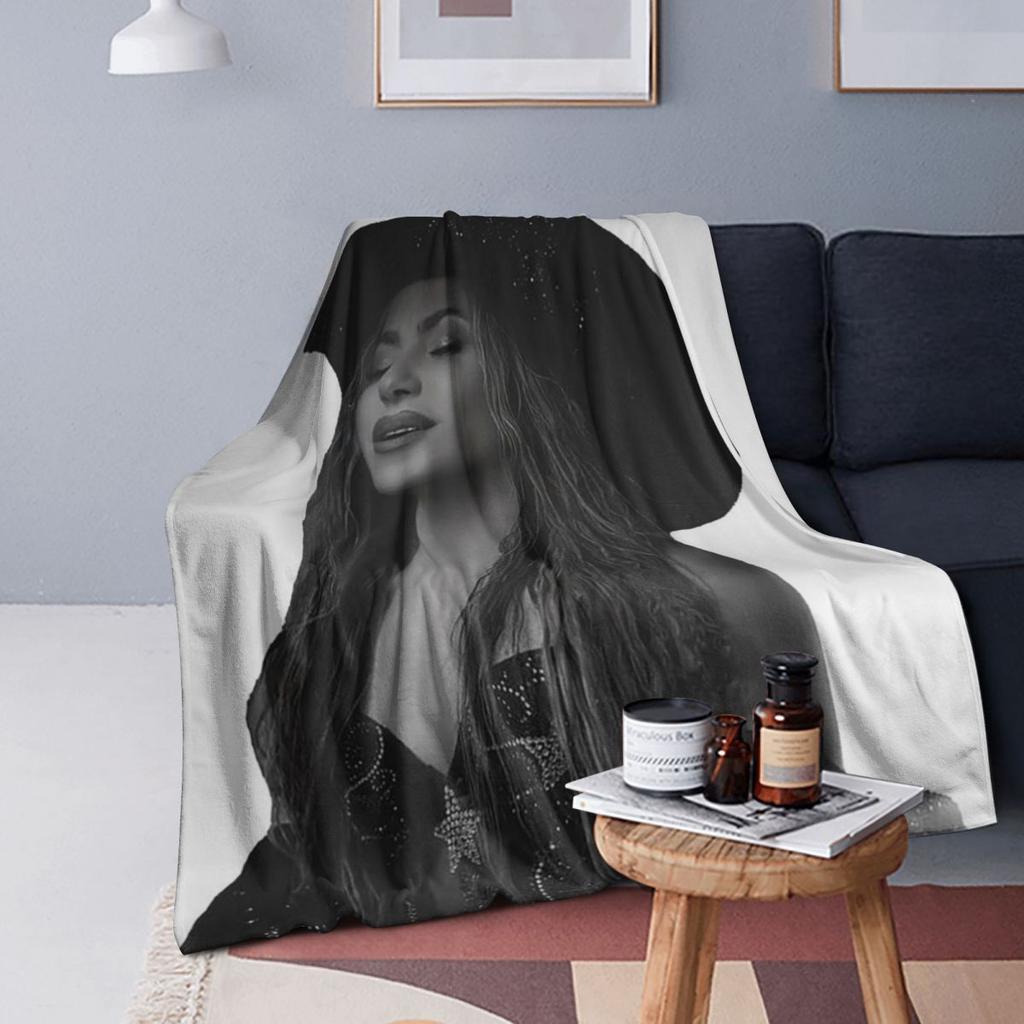 Shakira Tour 2025 Blanket Soft Warm Flannel Throw Blanket Plush for Bed Living room Picnic Travel Home Couch