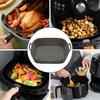 Silicone Air Fryer Liners Square Baking Tray Reusable Air Fryer Basket Kitchen Cooking Gadget for Air Fryer