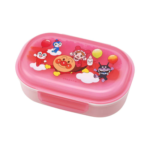 LEC Anpanman Lunch Box with Fork (270ml) Pink