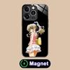 Чехол для мобильного телефона Charlotte Tomori Nao Glass MagSafe для iPhone 17 16 15 14 13 12 11 Air Pro Max Plus Mini Цветная крышка