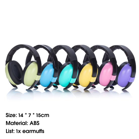 Child Earmuff Hearing Lightweight Children Anti-noise Protection Soundproof Protection Headphone for Study