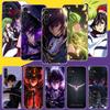Чехол для телефона с аниме Code Geass Для Samsung Galaxy A17 A16 A14 A15 A13 A57 A56 A54 A55 A53 A37 A36 A34 A35 A33 A26 A24 A25 A23 Galax