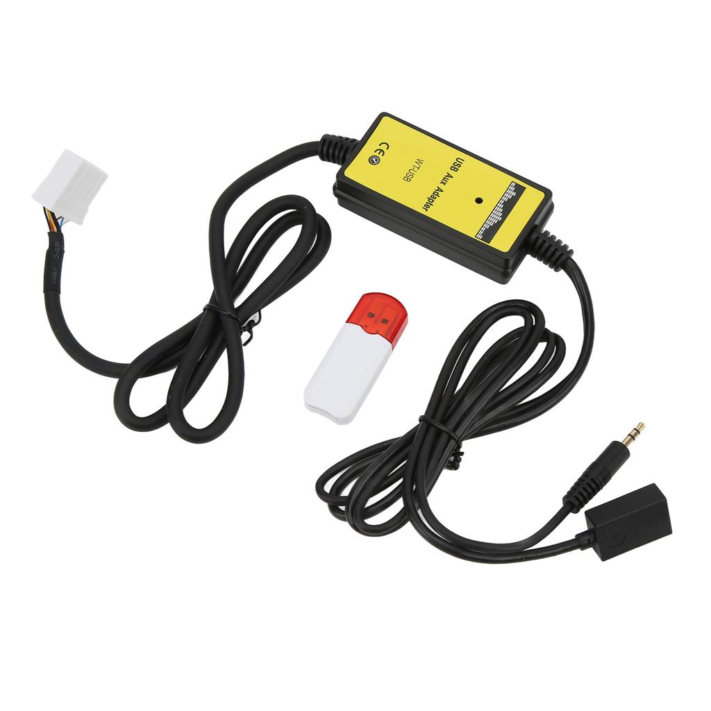 Автомобильный аудиоадаптер, замена USB-цифрового музыкального CD-чейнджера для Mazda CX7 2007-2008 гг.