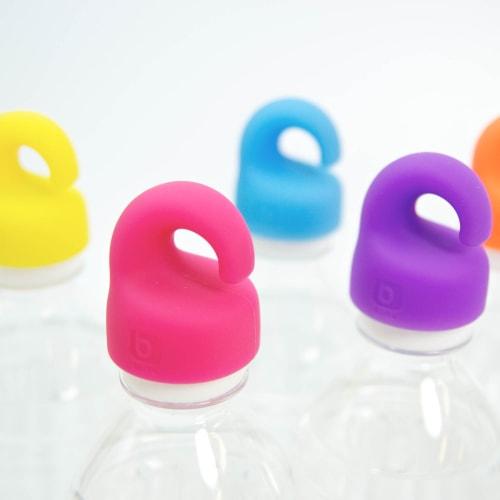 Bitte Silicone PET Bottle Cap Marker, My Bottle, Office, Nordic Blue, 064CAP_BL