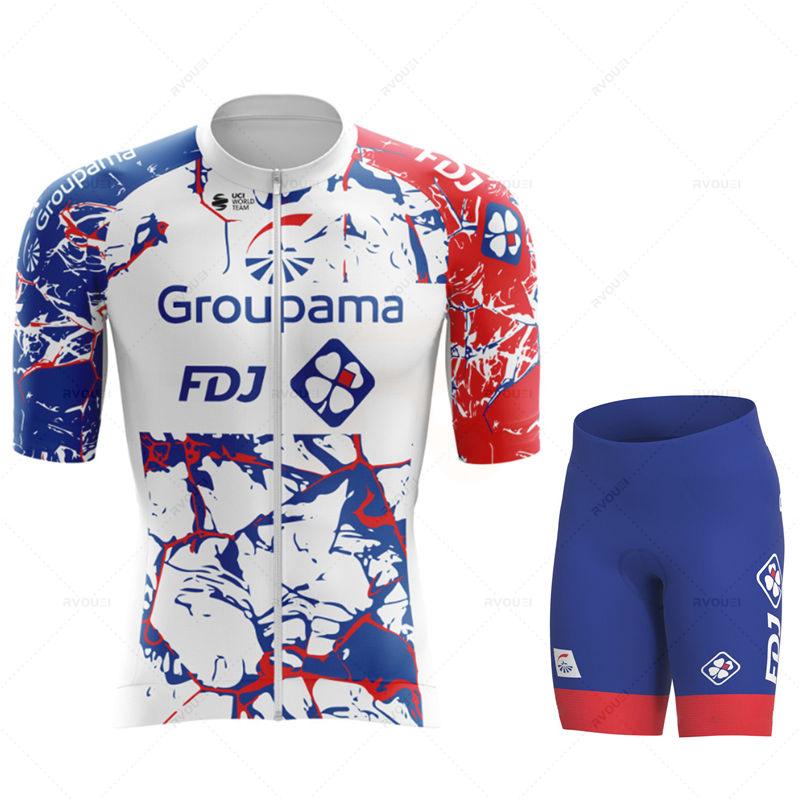 For Men, Short Sleeve Set, 19D Bib Shorts, Bicycle Clothes, Sportwear Shirt, Clothing Suit, 2026 Summer Breathable Cycling Suit Set
