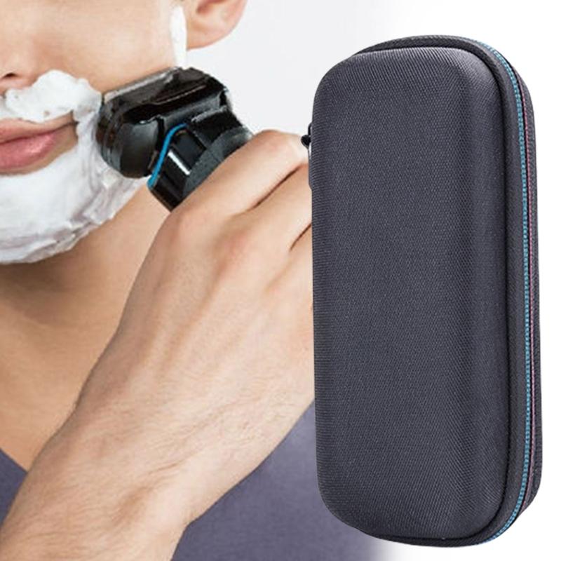 Portable Shaver Carrying Pouches With Protective Interior Travel Ready Shaver Keep Bag Sturdy Storage Container