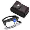 Anti-Blue Light Folding Reading Glasses With Box Men Women Farsighted Glasses Presbyopia Eyeglasses Diopter +1.0 To +4.0
