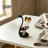 Ventilation Draining Base Organizer 3D Printed Elegant Swan Storage Rack with And Base, Solution Multi-Purpose Toothbrush Holder Pen Cutlery Stand for