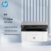 HP 1136W A4 Wireless Black & White Laser Multifunction Printer CN plug (adapter included)