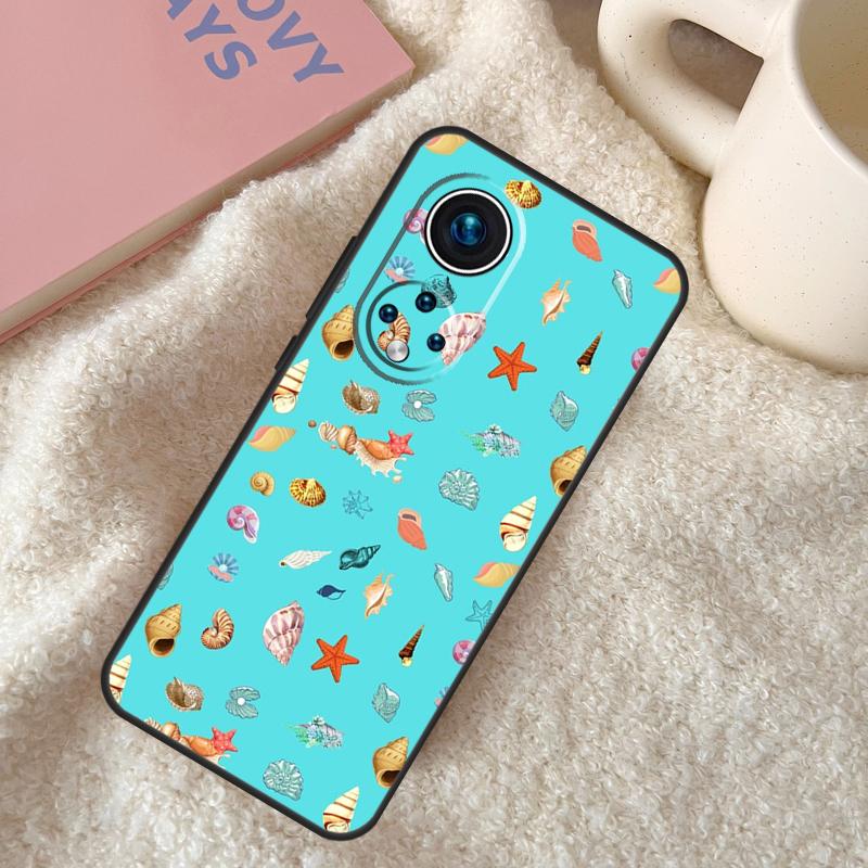Чехол-ракушка Морское искусство Для Honor X9a X8a X8b X9b X9c X8 X9 50 70 90 Lite Honor 200 Pro Magic 7 5 6 Lite Чехол