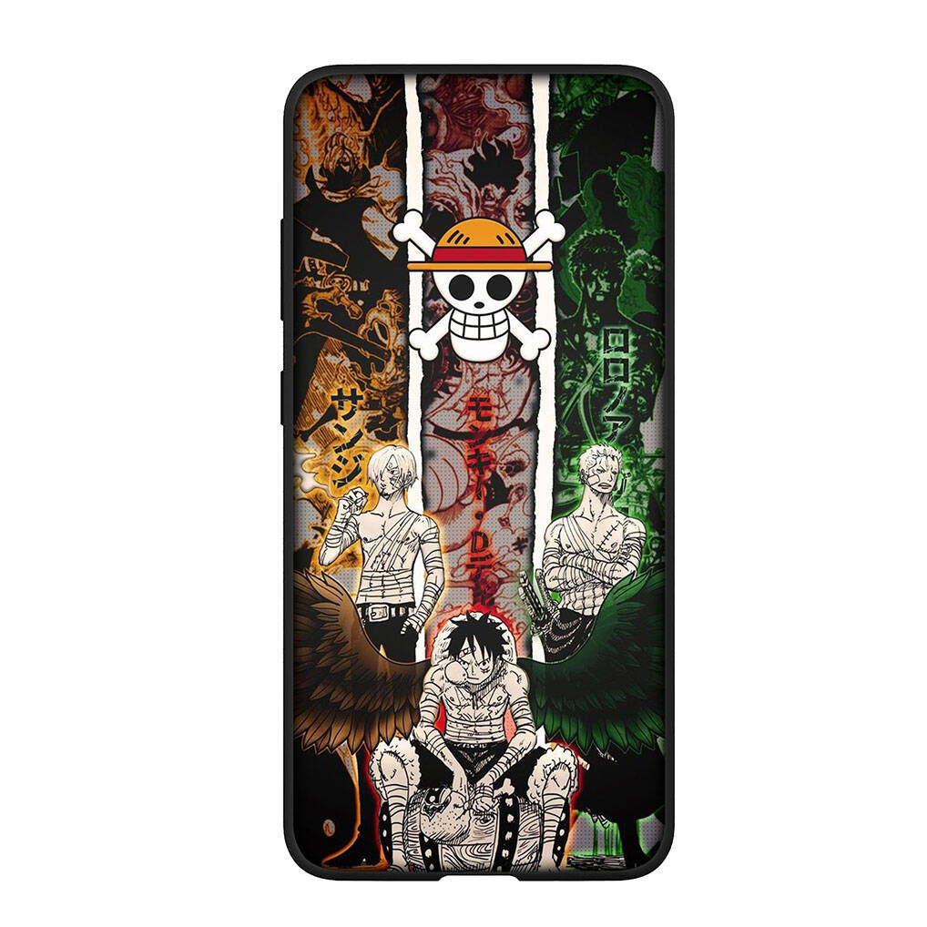 Для Samsung Galaxy S25 S24 S23 S22 Ultra FE Plus A37 A57 A56 A55 A06 A16 A15 A36 A26 A35 A05 A25 A54 A34 Чехол для телефона Ророноа Зоро Луффи One Piece